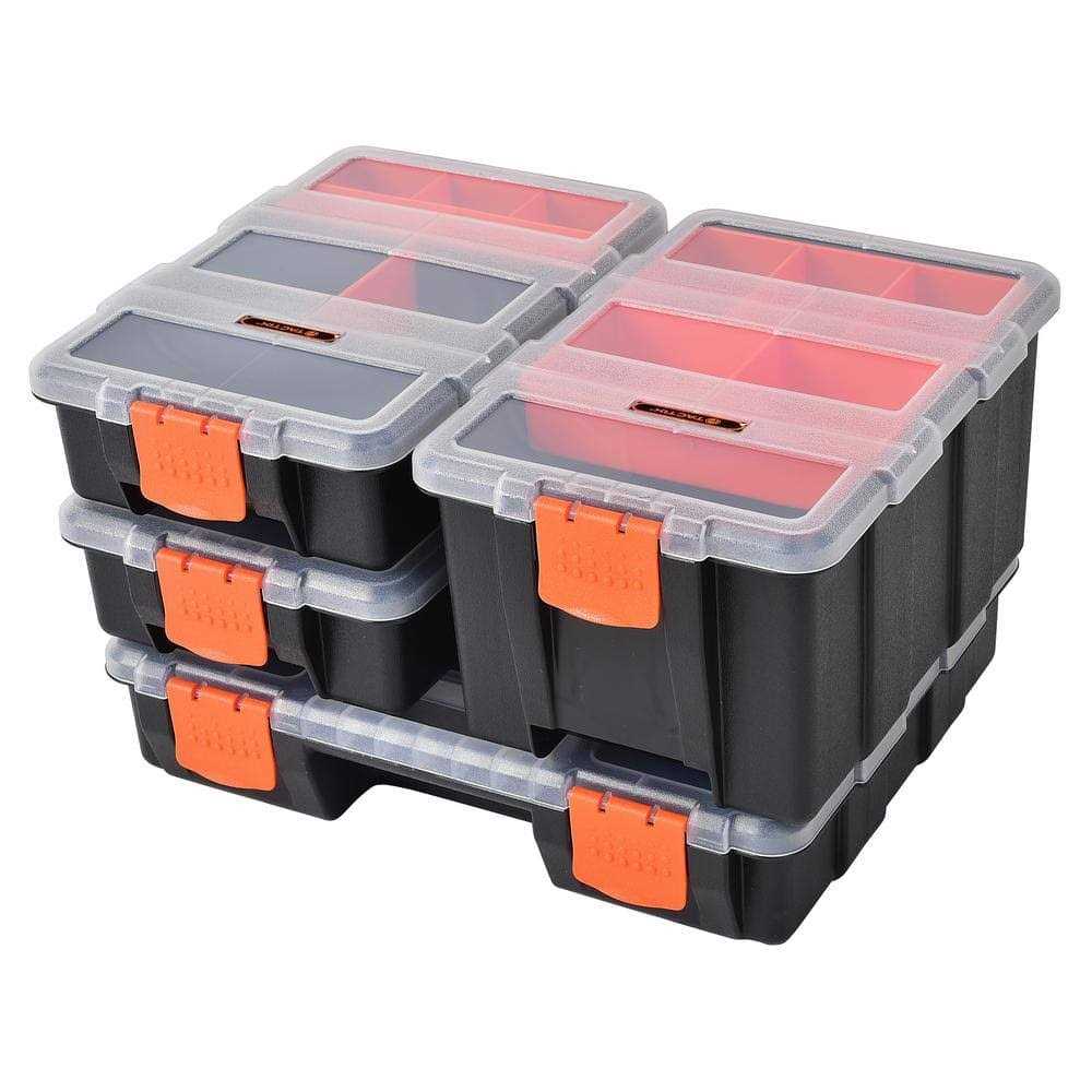 TACTIX 49-Compartments 4 in 1 Small Parts Organizer - Shop Hardware Tools Online Store