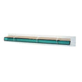 TAFCO Windows 23 in. x 4 in Jalousie Slats of Glass w/ Clear Polished Edges 5/CA