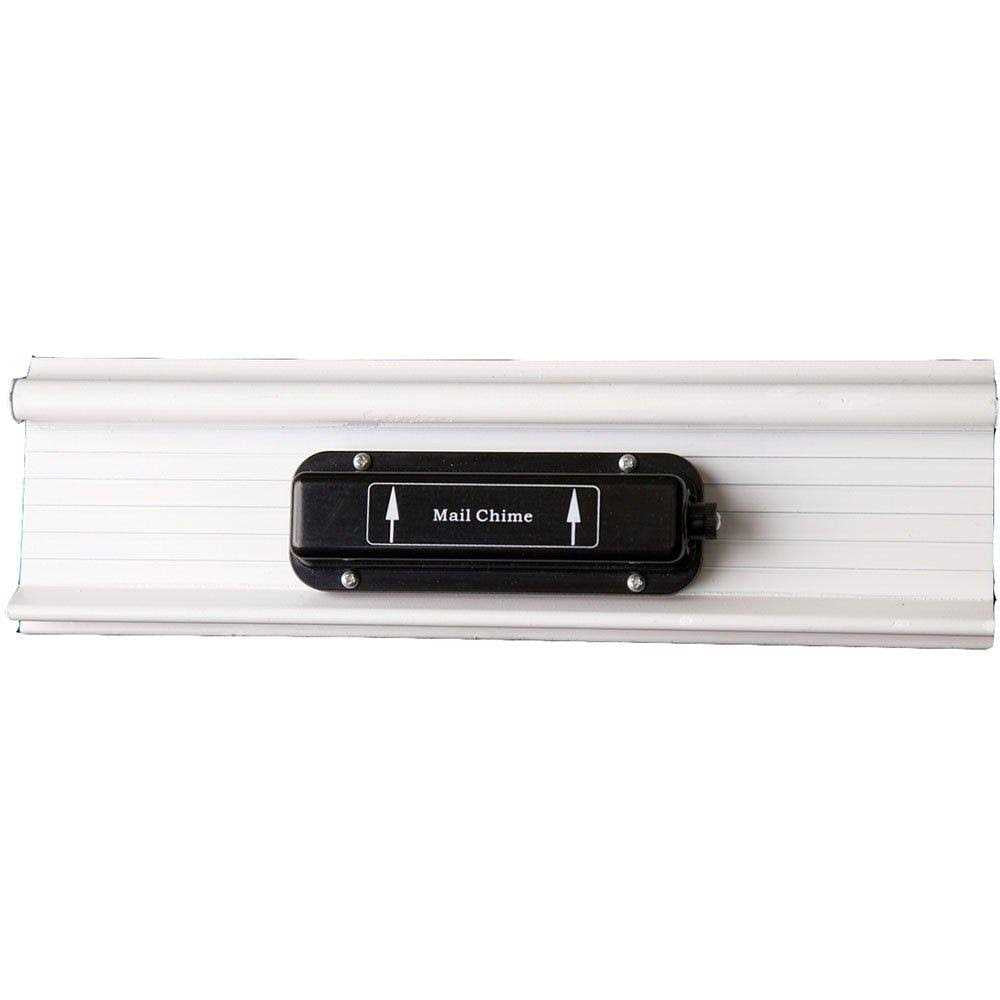 Mail Chime Mailbox Notification System with Wireless Transmitter and Audible Alert Receiver I5568