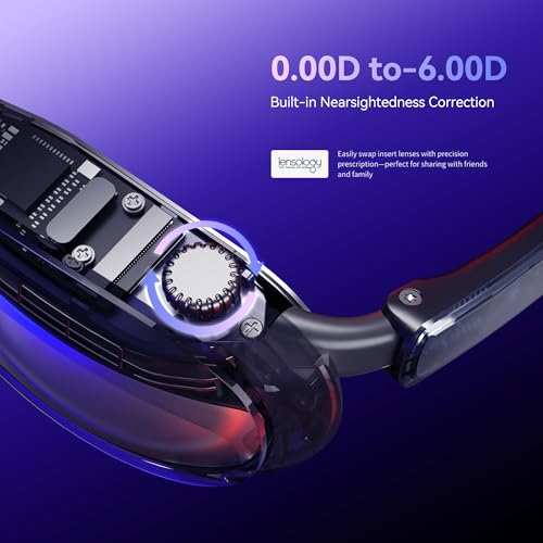 Rokid Max AR Glasses with Micro-OLED Virtual Theater and 50° FOV B70964