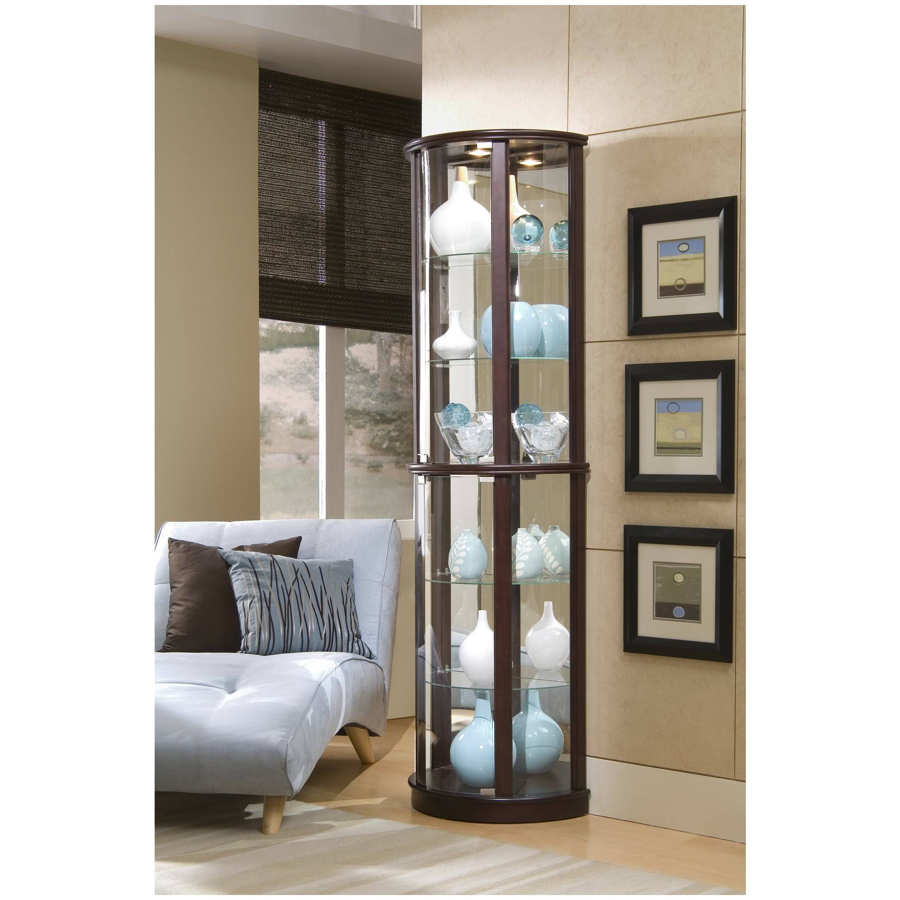 Pulaski Chocolate Cherry Curio N355872