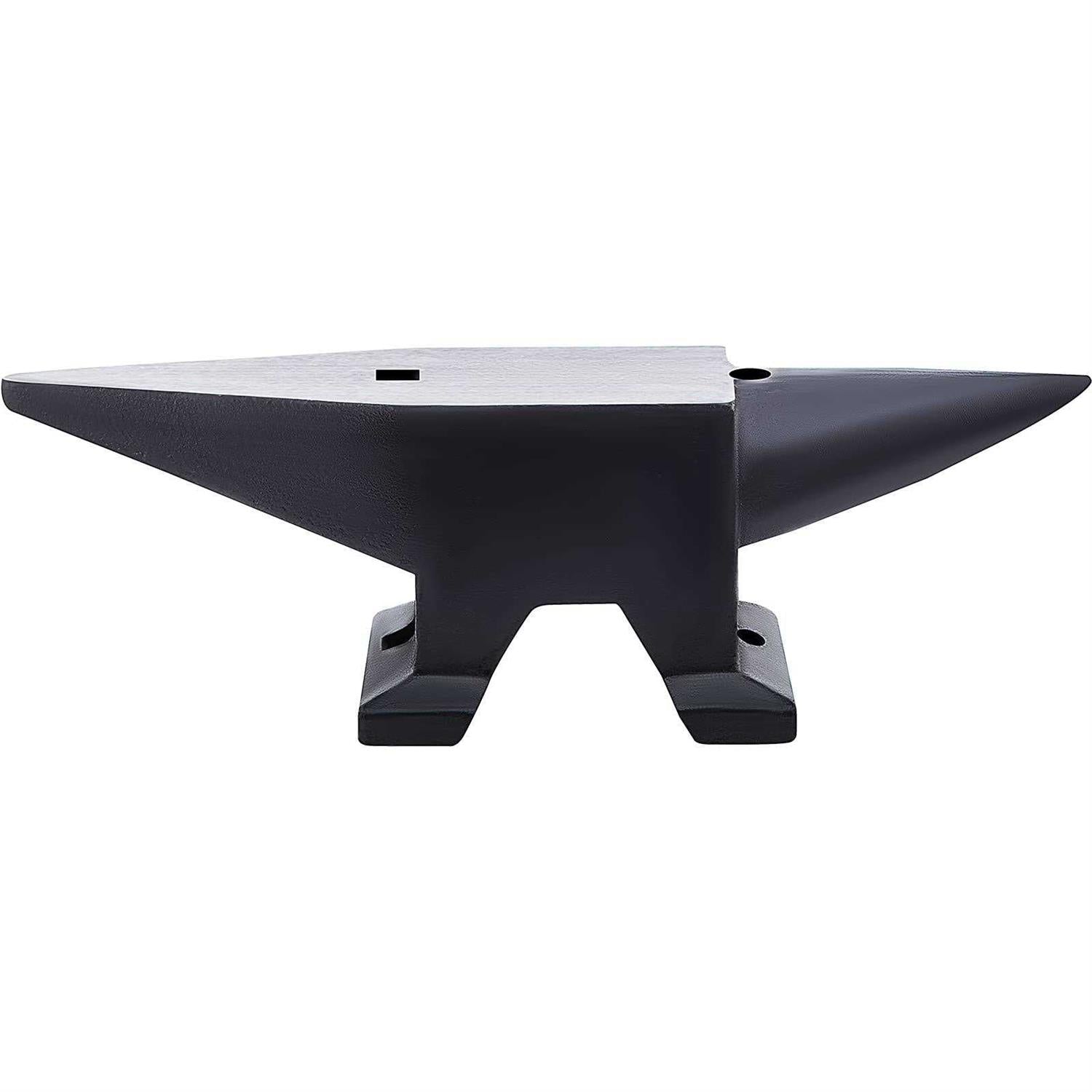 VEVOR Cast Iron Anvil 110 Lbs Single Horn with Stable Base P2613