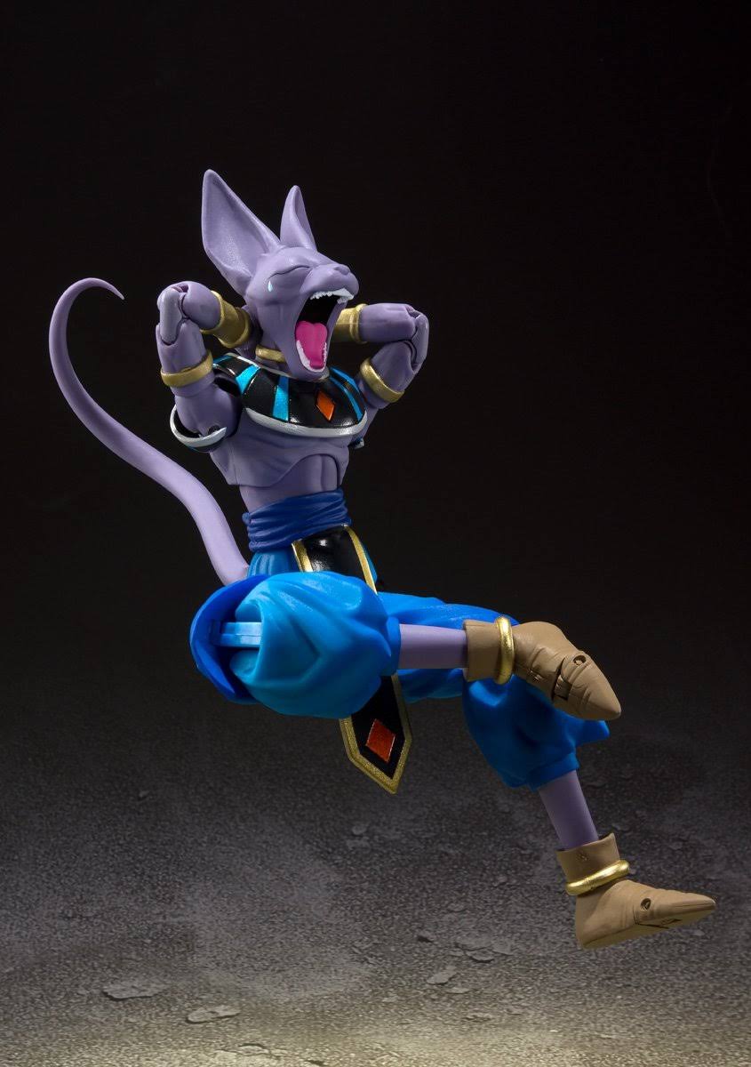 Bandai Tamashii Nations Dragon Ball Super S.H.Figuarts Beerus SDCC 2021 Exclusive Q253