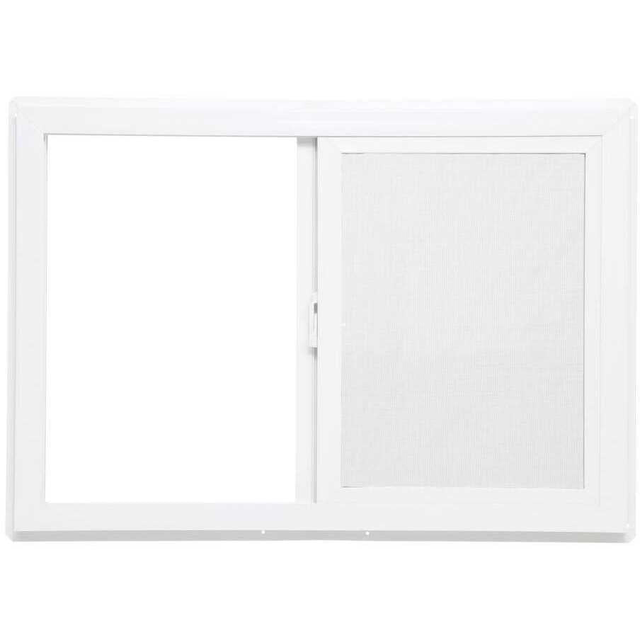 TAFCO Windows 31.75 in. Left-Hand Single Sliding Vinyl Window with Dual Pane Insulated Glass Y290