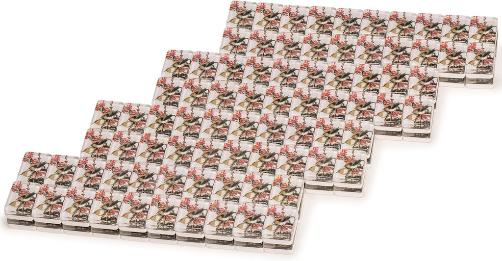 Yellow Mountain Imports 166 American Mahjong Tiles, Little Bird H957