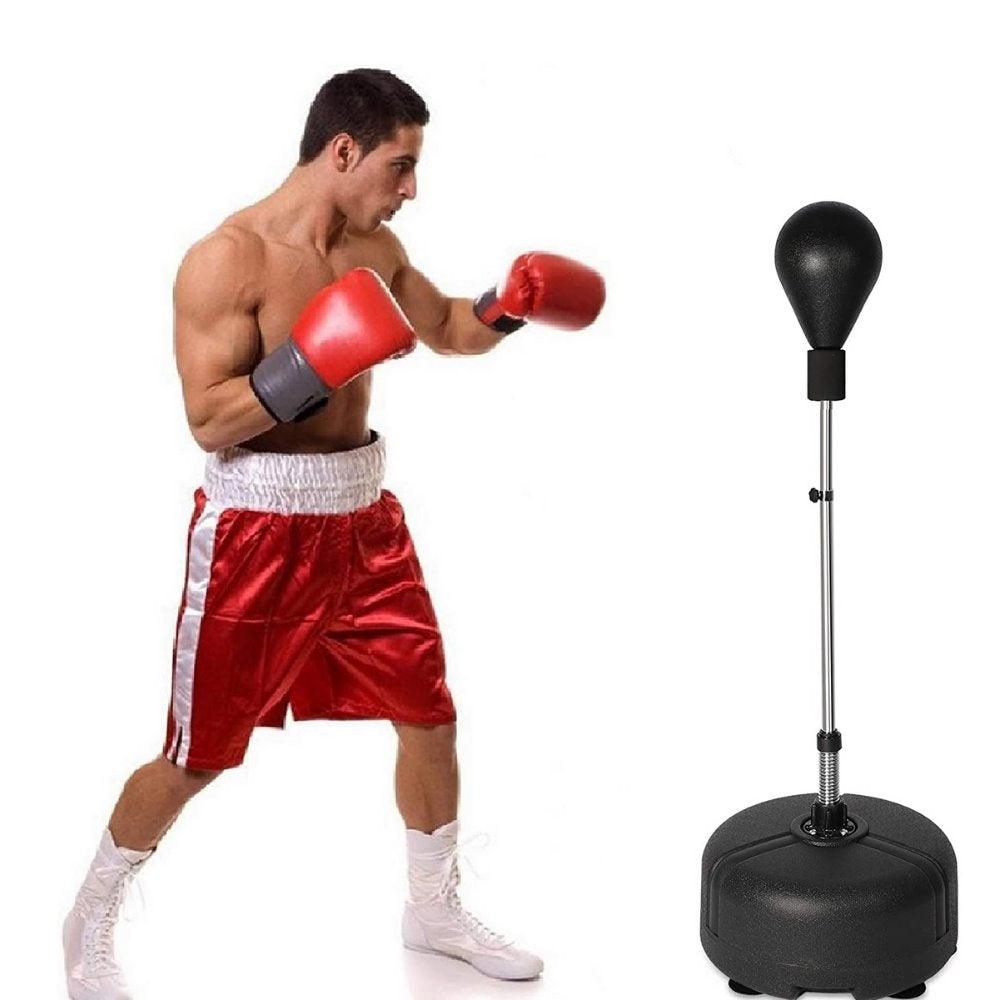 Premium Punching Bag Stand Boxing Set Adjustable Adults Reflex Sport H932235