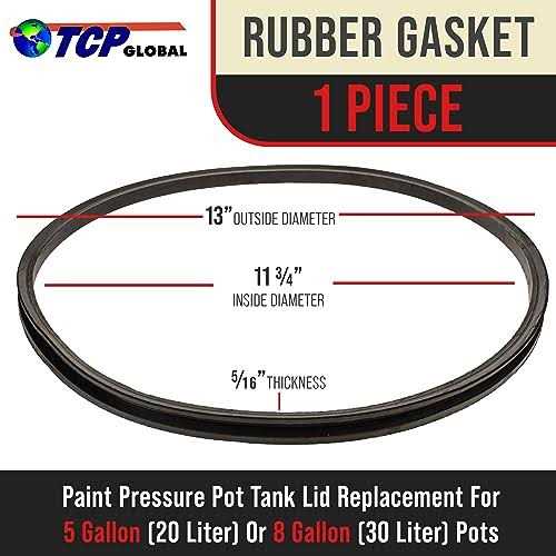 TCP Global 10 Gallon Paint Pressure Pot Tank Lid Replacement Rubber Gasket U117184