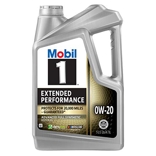 Mobil 1 Advanced Fuel Economy Full Synthetic Motor Oil 0W-20, 5 Quart A306
