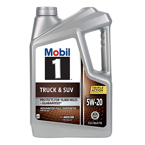 Mobil 1 Advanced Fuel Economy Full Synthetic Motor Oil 0W-20, 5 Quart A306