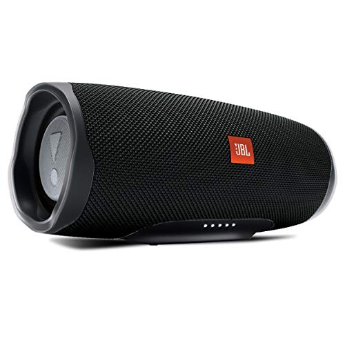 JBL Charge 4 Portable Waterproof Bluetooth Speaker - Black (Renewed) A33506