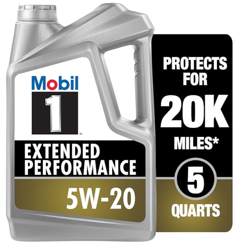Mobil 1 Advanced Fuel Economy Full Synthetic Motor Oil 0W-20, 5 Quart A306