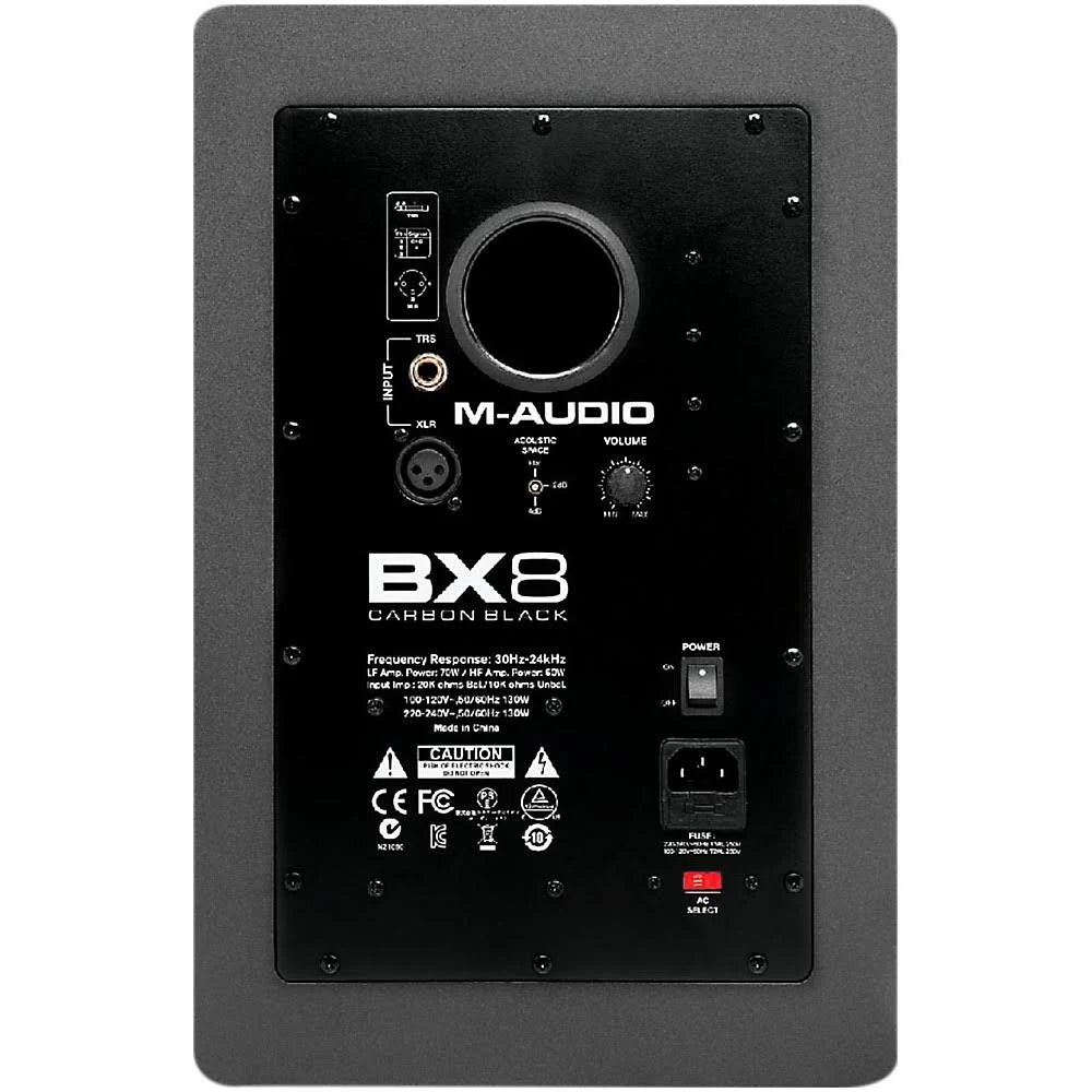 M-Audio BX8 Carbon Black Studio Monitor S88375