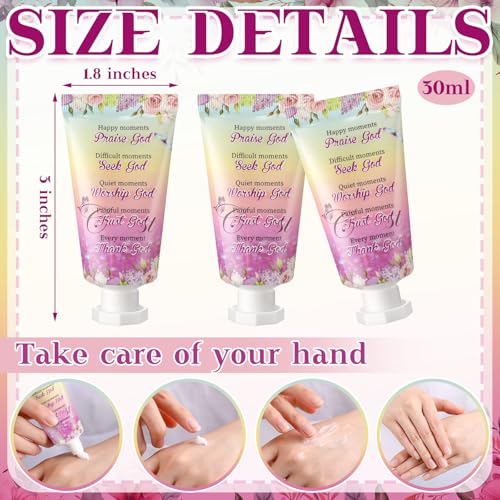 50 Pack Christian Hand Lotion Bulk Gifts for Women Bible Mini Travel Classic Y823911
