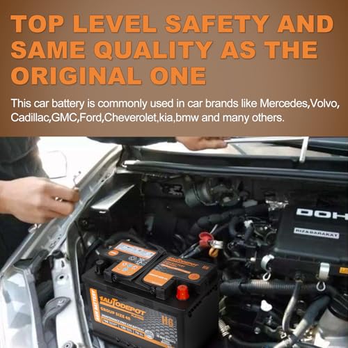 BCI Group 24F Car Battery, 12V 70Ah AGM, 710CCA F3279