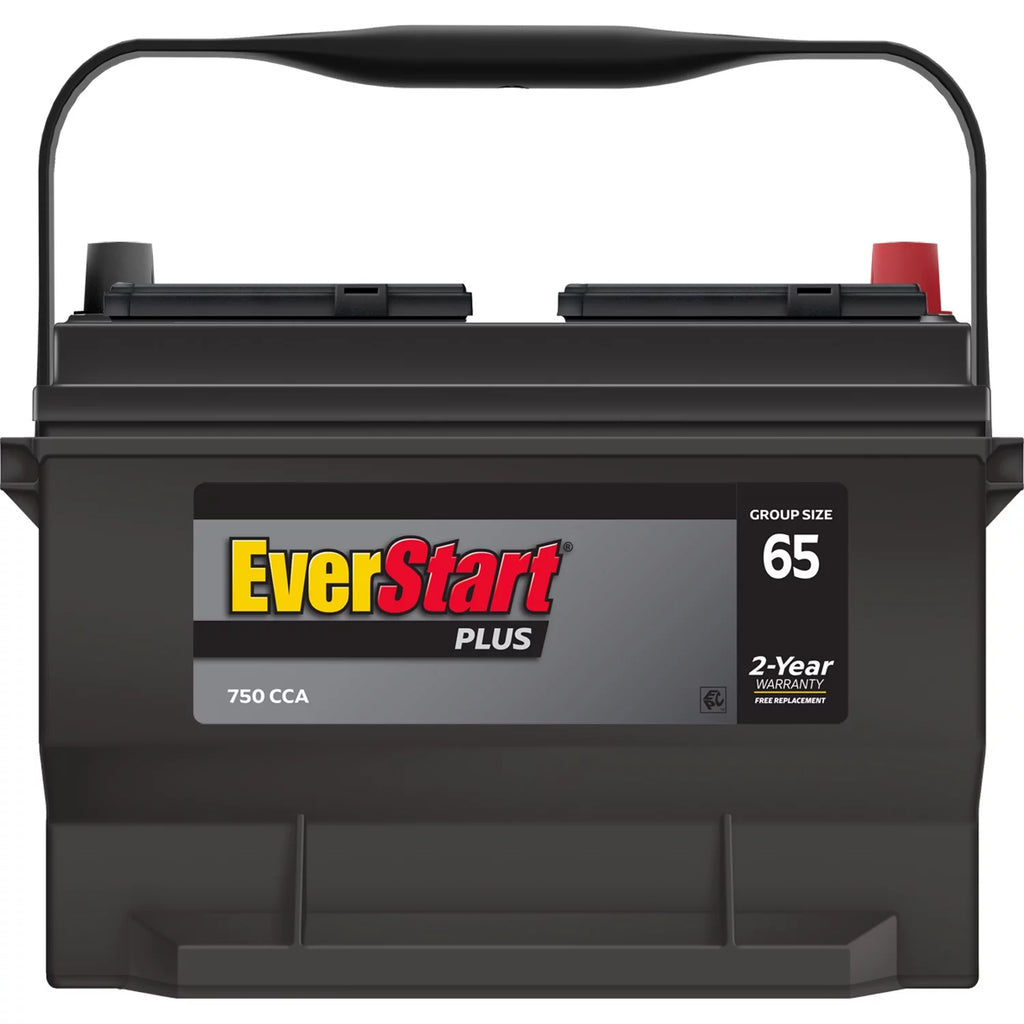EverStart Plus Lead Acid Automotive Battery Group Size 65 12V 750 CCA X3922