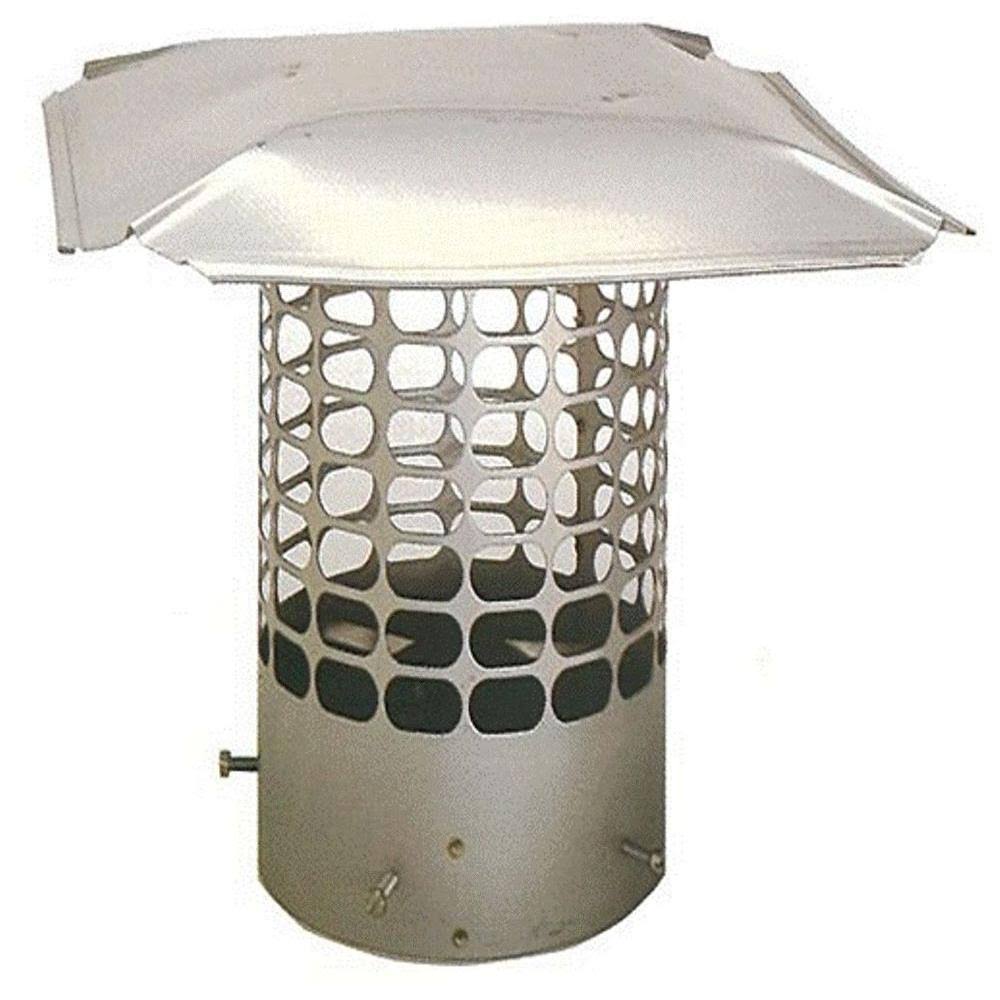 The Forever Cap ccss6rm 6-Inch Stainless Steel Masonry Round Chimney C