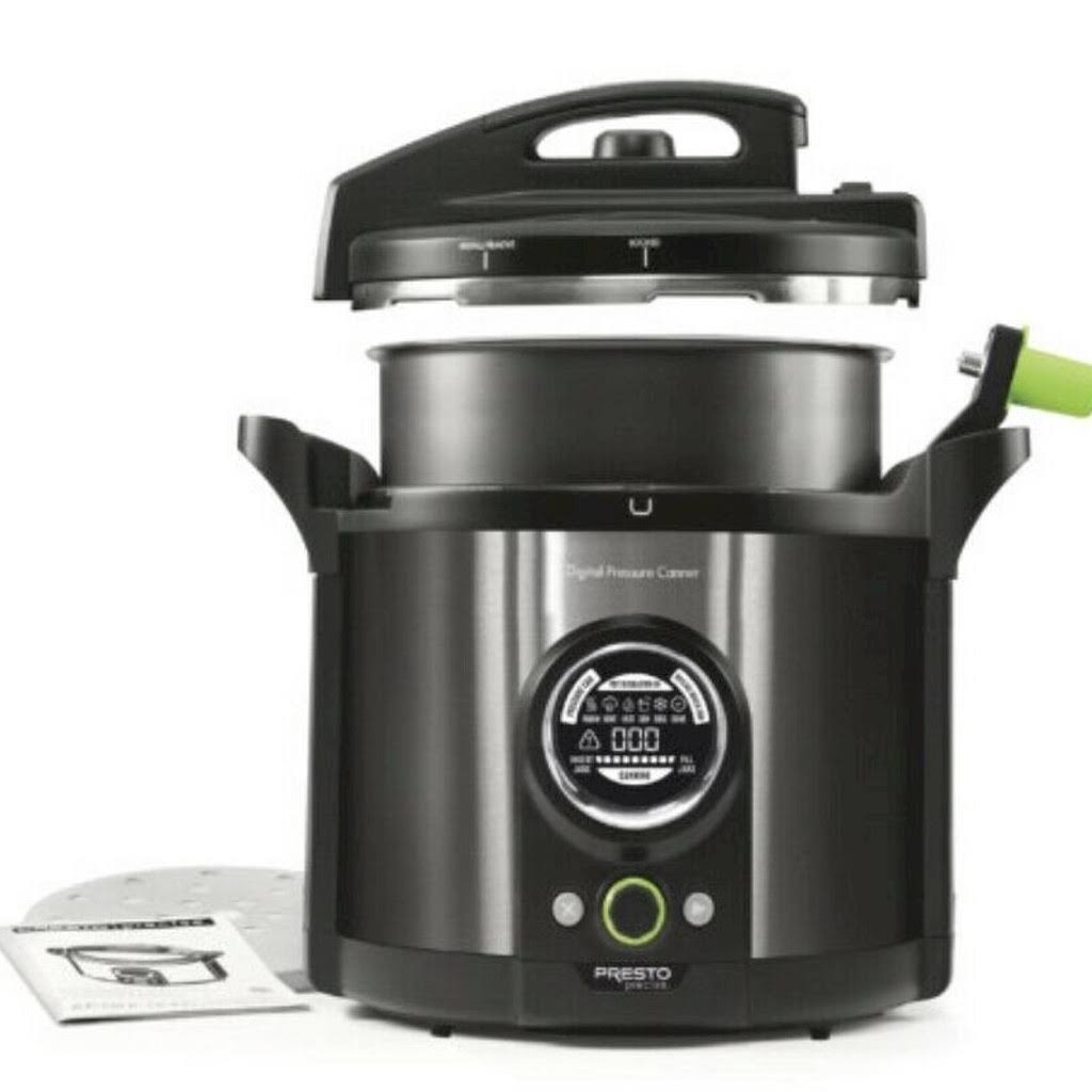 Precise Digital Pressure Canner 12 qt - Black I6068