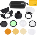 Godox AK-R1 Accessories Kit for Godox V1 Round Head Camera Flash and Godox H200R Round Flash Head to Godox AD200/Godox AD200pro Pocket Flash Light