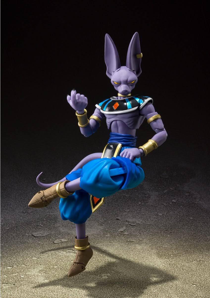 Bandai Tamashii Nations Dragon Ball Super S.H.Figuarts Beerus SDCC 2021 Exclusive Q253