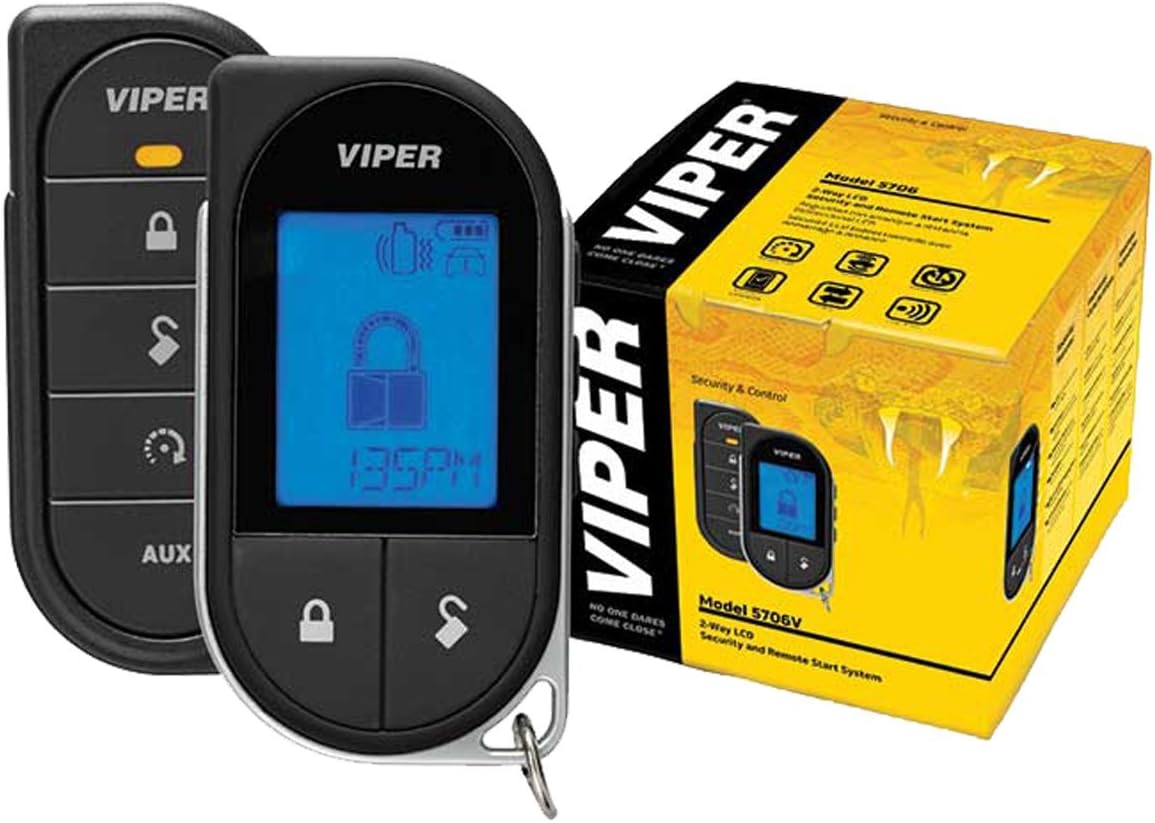 Viper 5706V 2-Way Car Security Remote Start System Q80730