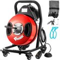 VEVOR Drain Cleaner Machine Electric Drain Auger 50FTx1/2In - Shop Hardware Tools Online Store