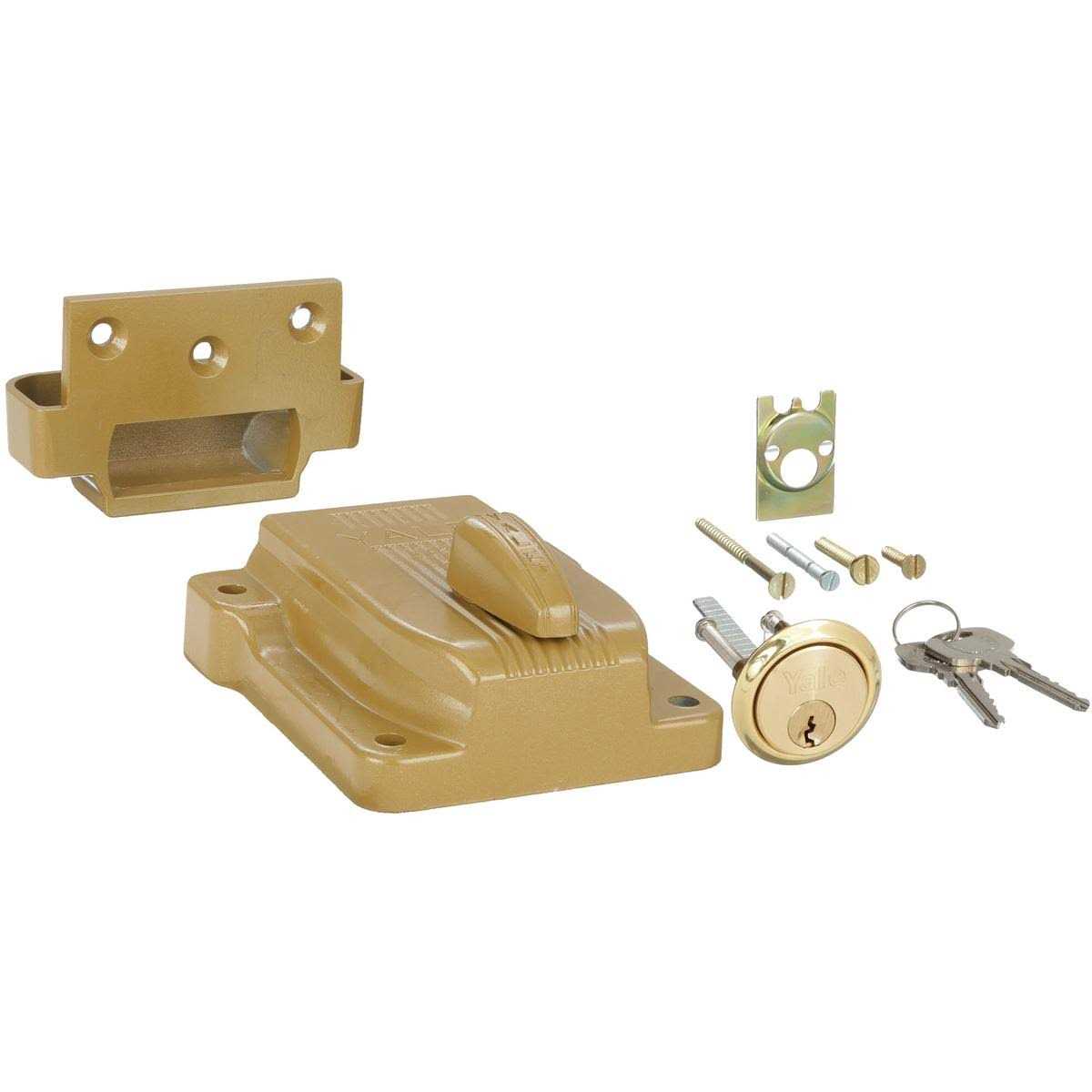 Yale 112 Rimlock Heavy Duty Deadbolt with Thumbturn G723