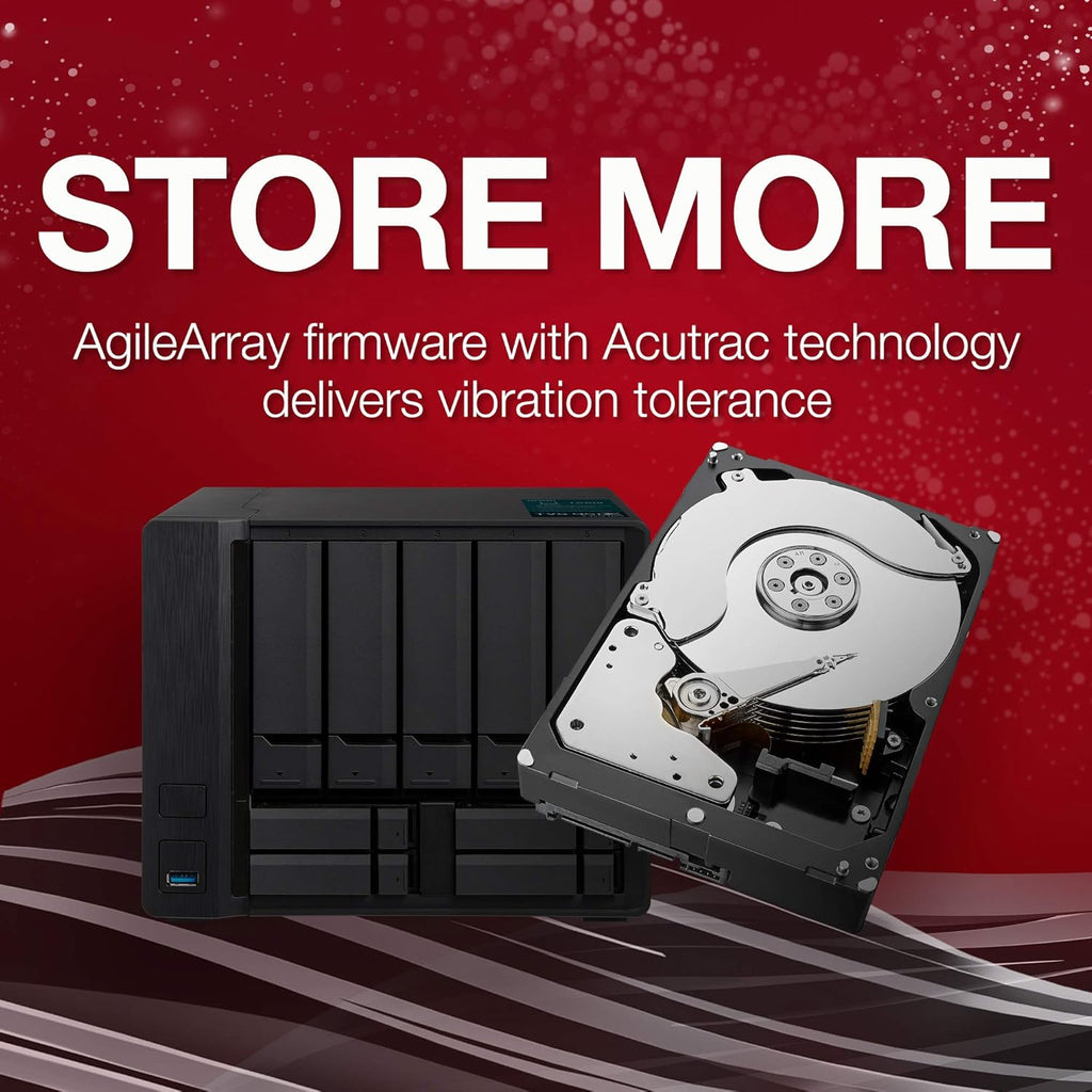 Seagate IronWolf 6TB NAS Internal Hard Drive HDD 3.5 Inch SATA O884