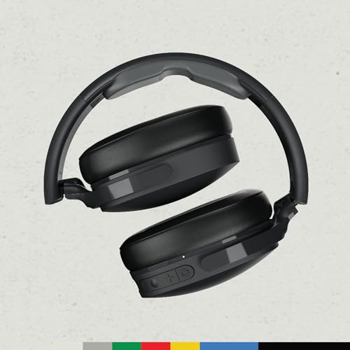 Skullcandy Hesh ANC Over-Ear Noise Cancelling Wireless Headphones, True Black Q480