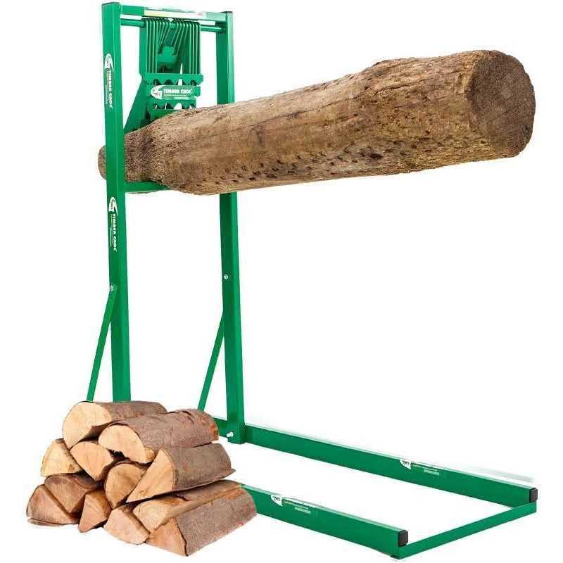Timber Croc Logging Saw Horse Steel Log Holder for Cutting Wood G35472