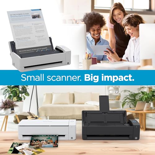 ScanSnap iX1300 Compact Wireless USB Double-Sided Document Scanner, Black T374