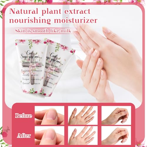 50 Pack Christian Hand Lotion Bulk Gifts for Women Bible Mini Travel Classic Y823911