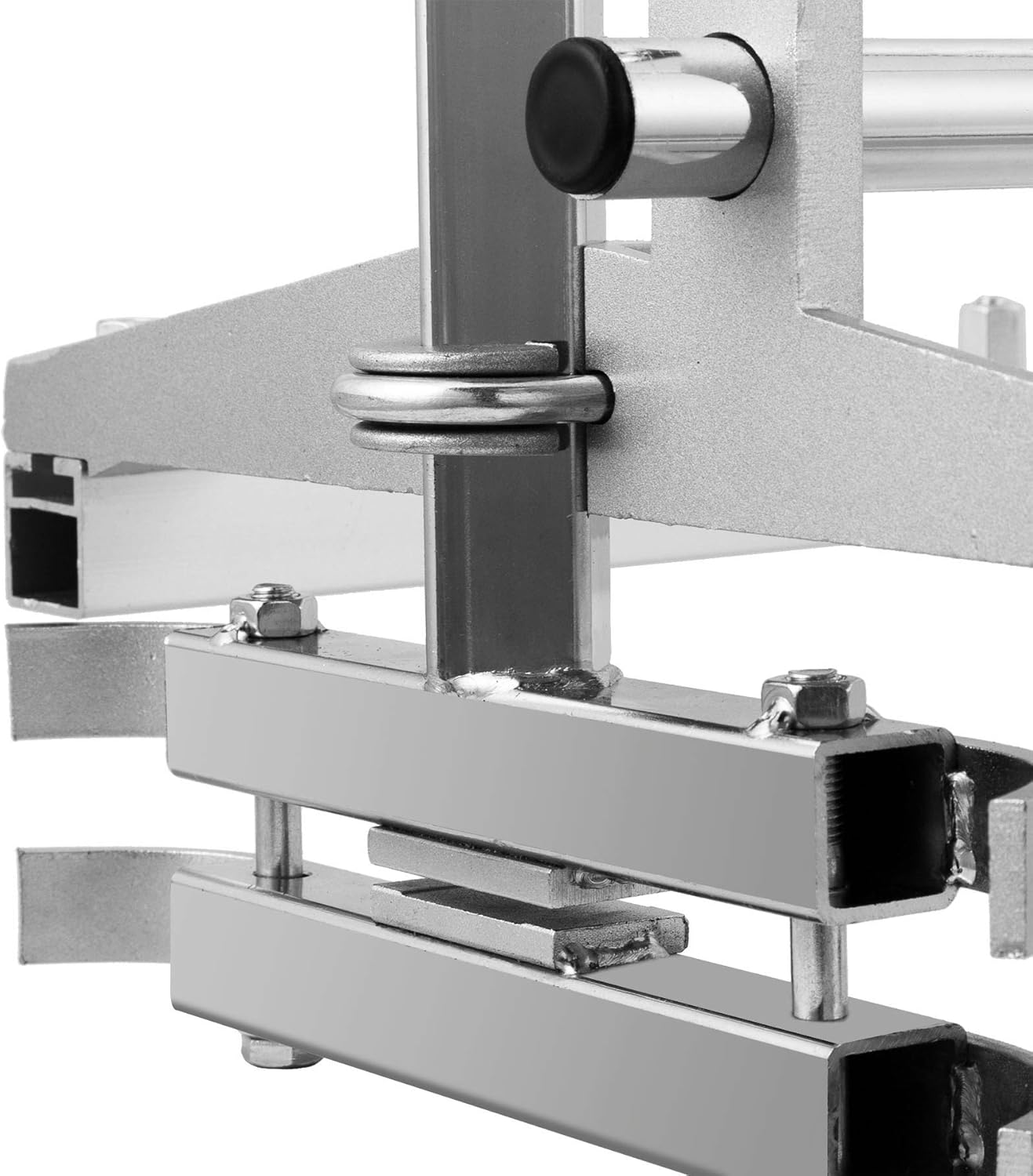 ZELCAN Portable Chainsaw Mill, 14-24 Inch Aluminum Steel Planking Guide W876081
