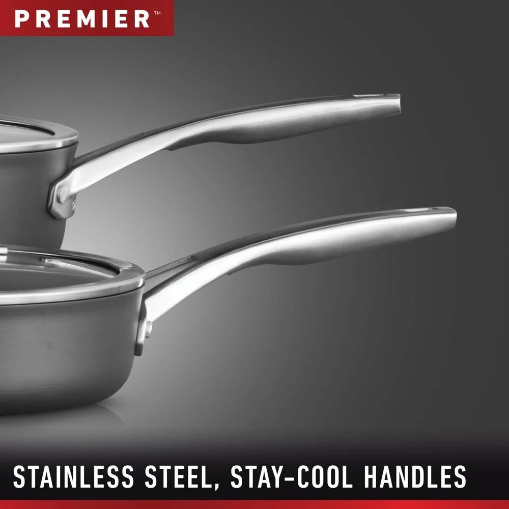 Calphalon Premier Hard-Anodized Nonstick 7-Quart Sauteuse with Cover X650207
