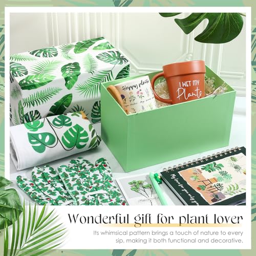 Plant Lover Mother's Day Gift for Women, Plant Gift Box with Mug, Tote Bag, Journal, Pot, Card, Gloves, and Pen I179