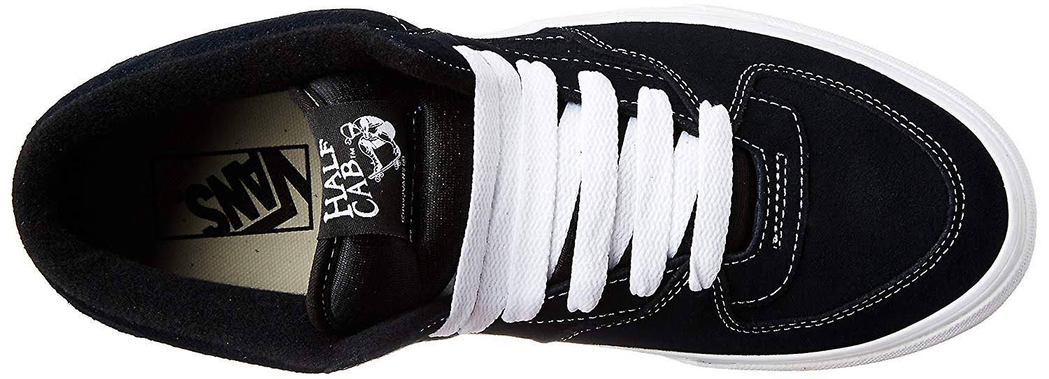 Vans Half Cab Black/White Skate Shoes D4097