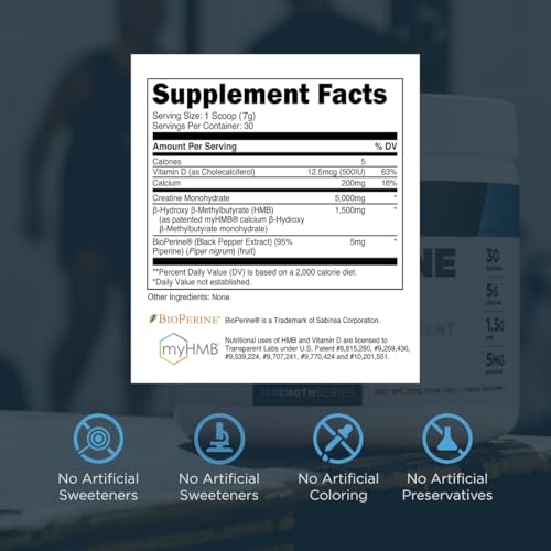 Transparent Labs Grass-Fed Whey Protein Isolate Chocolate PB & Creatine HMB Unflavored B871584