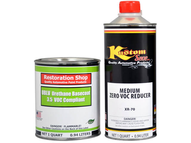 Black Sparkle Metallic Prem Quart Kit Low VOC Urethane Basecoat Auto Paint C513166
