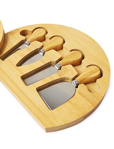 Personalized Charcuterie Board, Custom Bamboo Engraved Cheese Board S586772