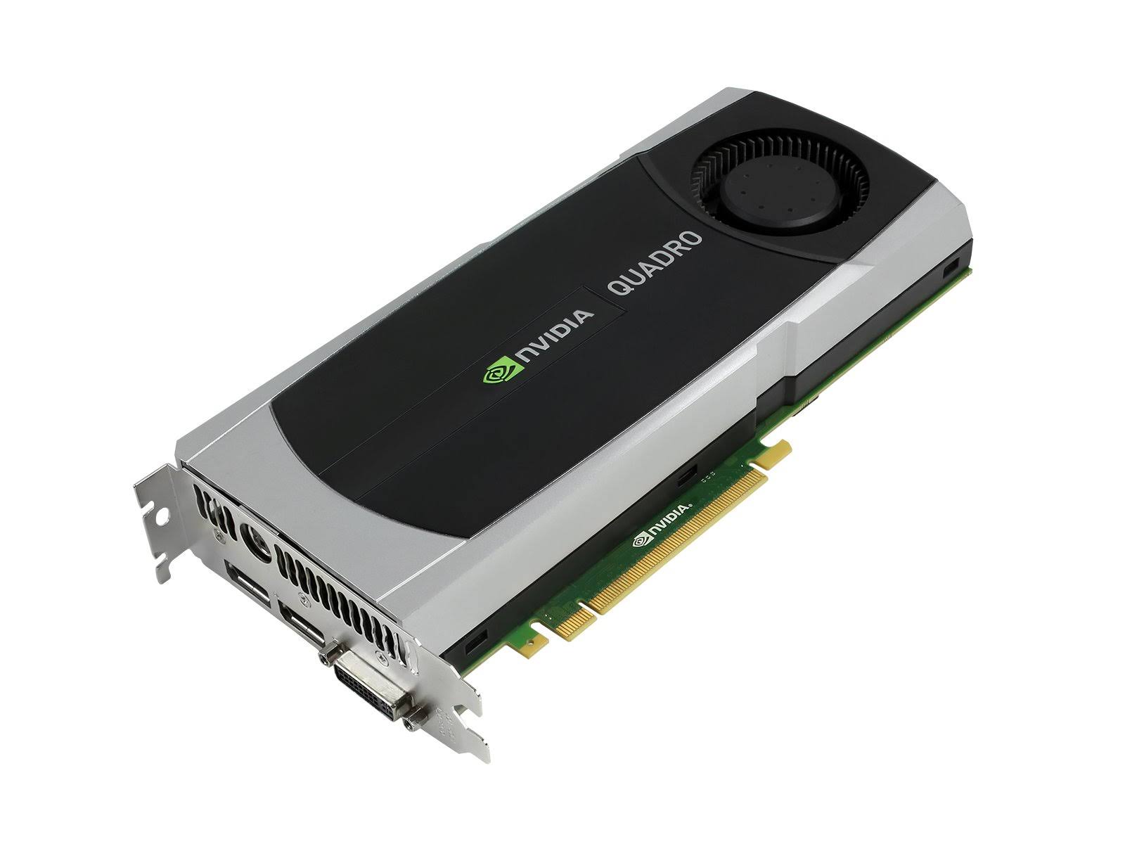 HP Quadro 6000 Graphic Card - 6 GB GDDR5 - PCI Express 2.0 x16 - Dual