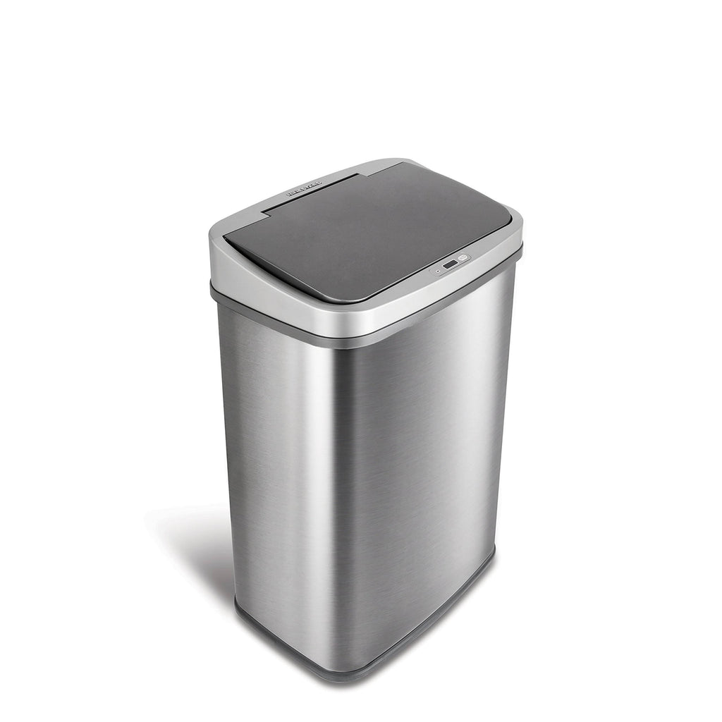 Nine Stars 13.2 Gallon Stainless Steel Motion Sensor Trash Can
