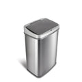 Nine Stars 13.2 Gallon Stainless Steel Motion Sensor Trash Can