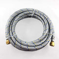 16' Flexible Stainless Steel Braided Hose for Natural /Propane Gas 3/8 Brassnut Female Flare Both End - Shop Hardware Tools Online Store