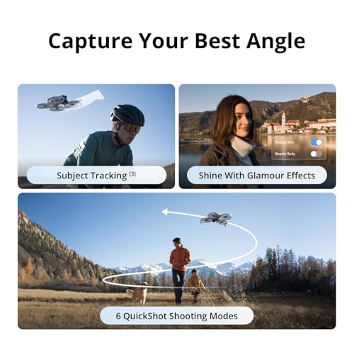 DJI Flip Fly More Combo with RC 2, 4K UHD Camera Drone, Gray T95623