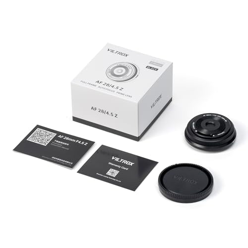 VILTROX 28mm f4.5 Pancake Lens for Nikon Z Mount O717
