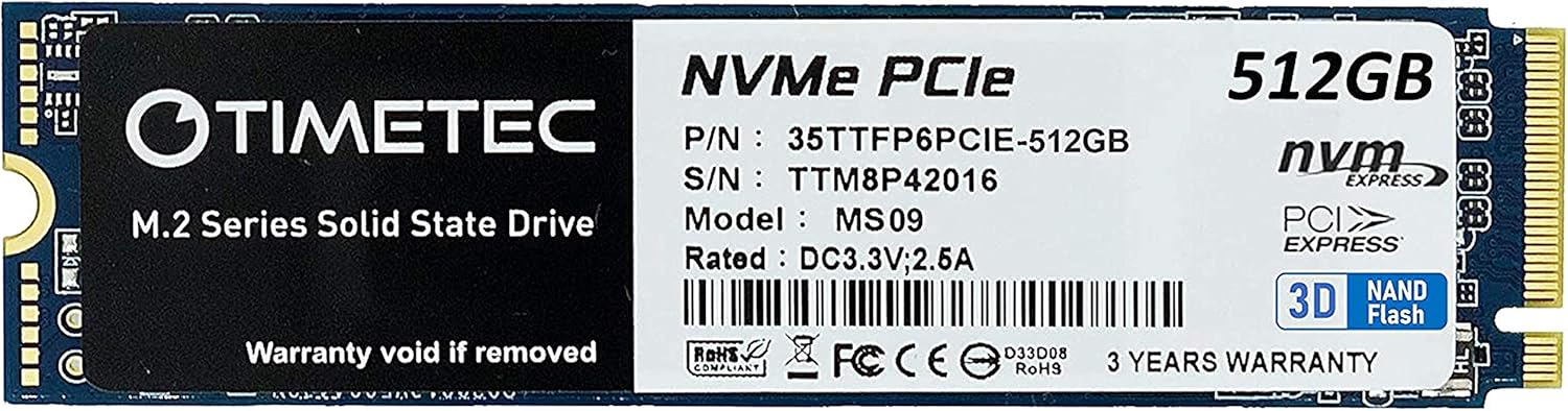 Timetec 1TB SSD SATA III 2.5 Inch Internal Solid State Drive P604