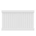 Veranda Linden H x 8 ft. W White Vinyl Privacy Fence Panel Kit - Shop Hardware Tools Online Store