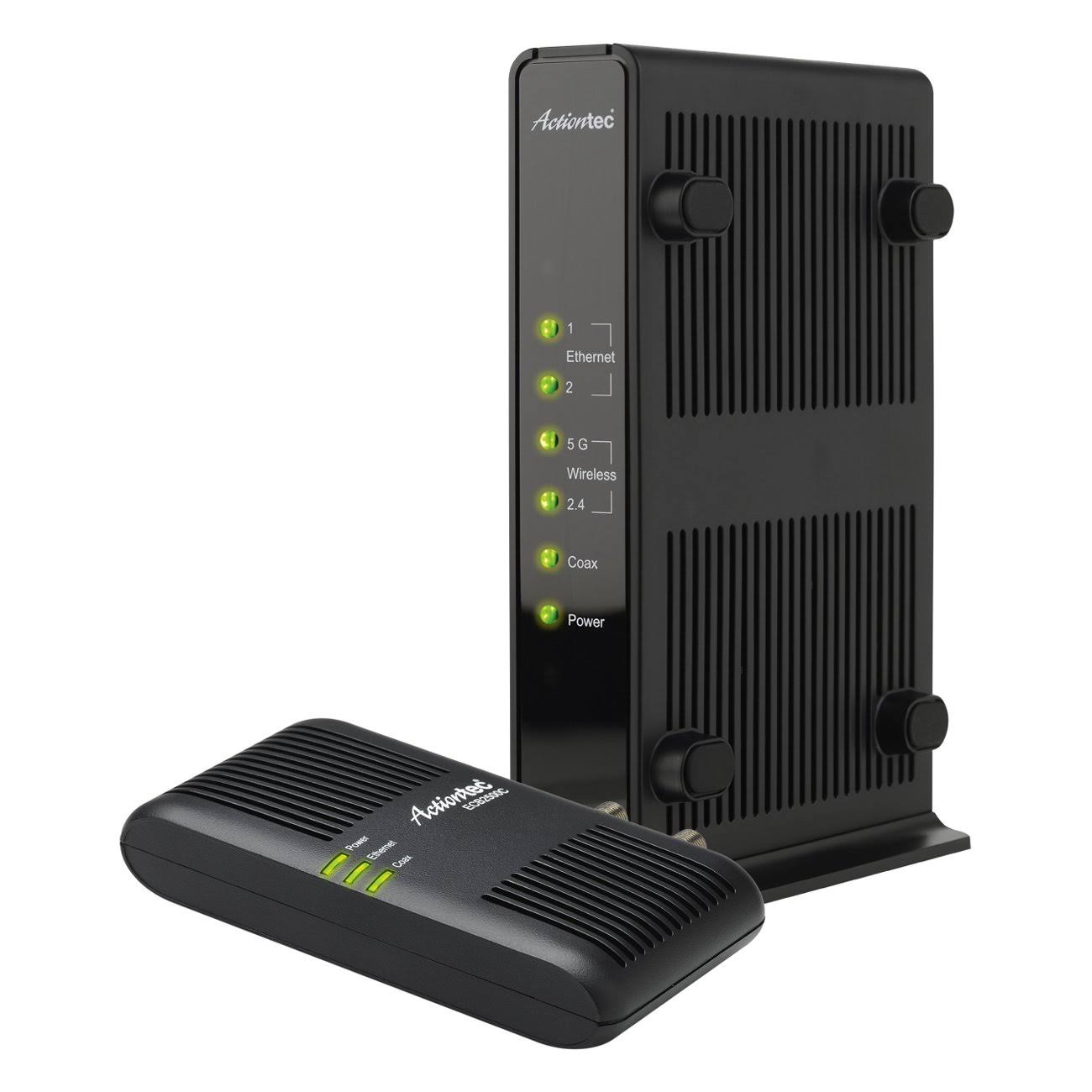 Actiontec WCB3000N MoCA and Gigabit Ethernet Wi-Fi range extender - 2.4/5 GHz - Wi-Fi