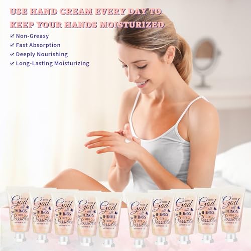 50 Pack Christian Hand Lotion Bulk Gifts for Women Bible Mini Travel Classic Y823911