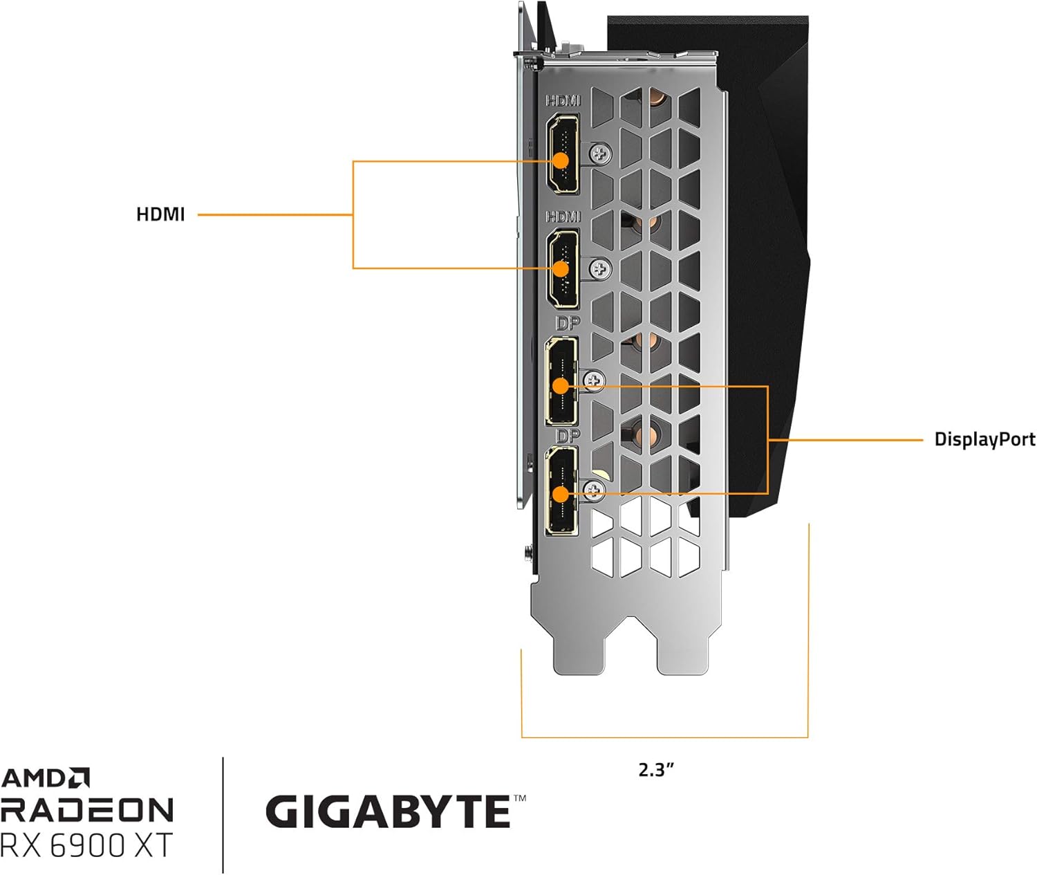 GIGABYTE Radeon RX 6900 XT Gaming OC 16G Graphics Card L68836