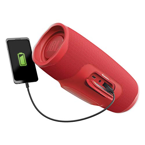 JBL Charge 4 Portable Waterproof Bluetooth Speaker - Black (Renewed) A33506